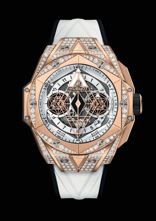 Hublot sang bleu diamond deals